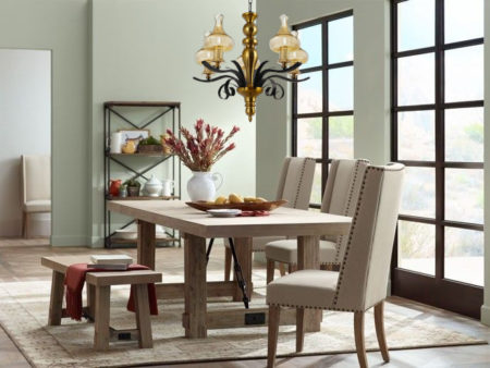 پس زمینه لوستر 5 شعله میکس