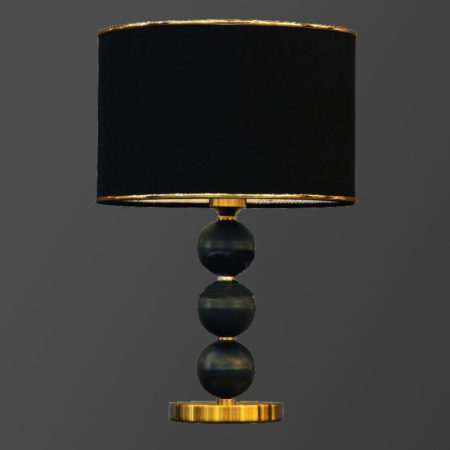 آباژور رومیزی مشکی