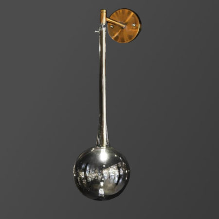 چراغ آویز نقره‌ای