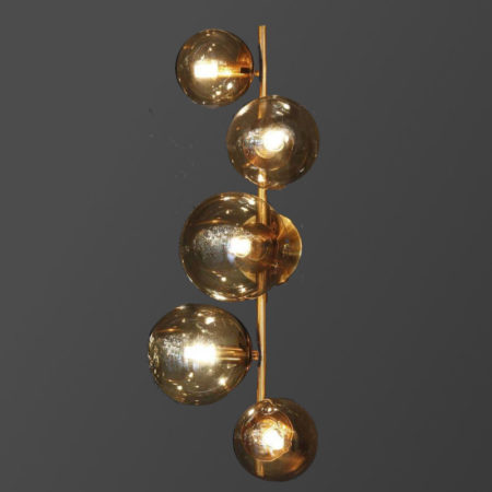 چراغ دیواری 5 شعله آنتیک