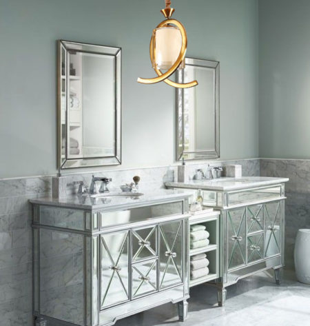 پس زمینه لوستر تک شعله آنتیک