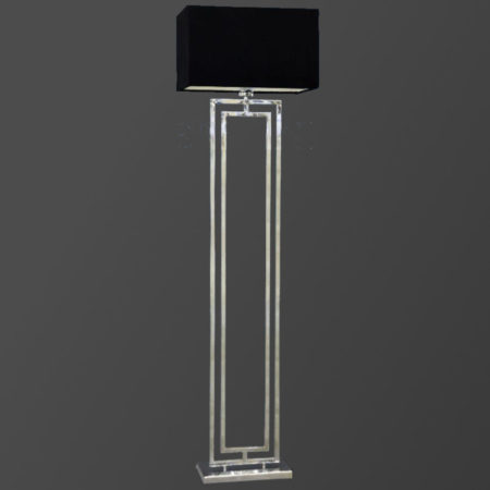 آباژور ایستاده نقره‌ای