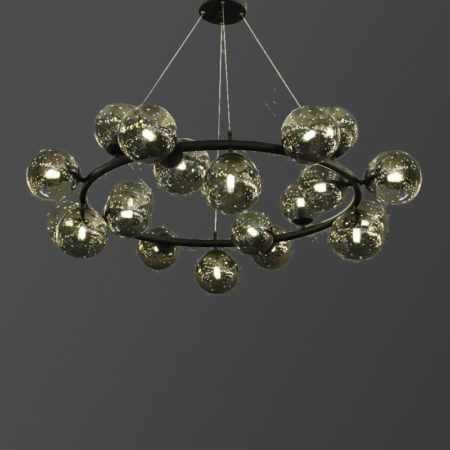 لوستر 20 شعله الگوی گوی‌های کروی