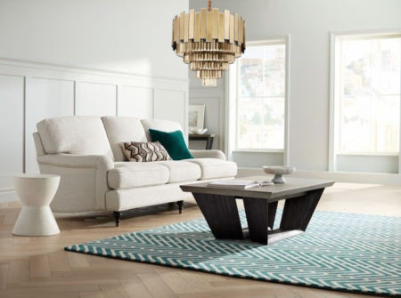 پس زمینه لوستر آینه‌ای برنزی