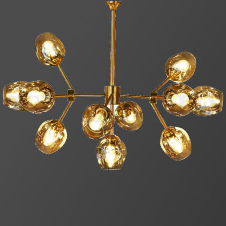 لوستر 11 شعله آنتیک