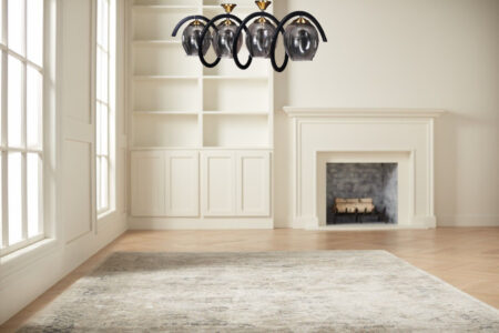 پس زمینه لوستر 4 شعله مشکی